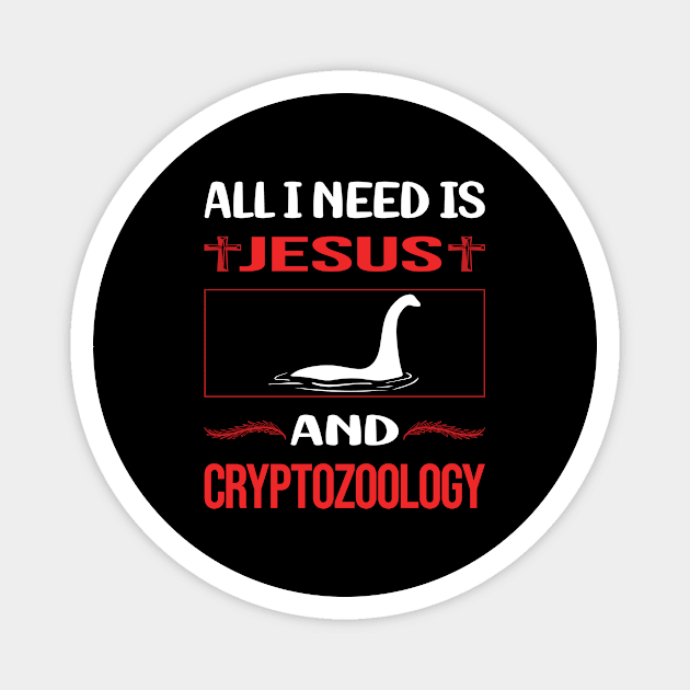 Funny Jesus Cryptozoology Cryptid Cryptids Magnet by lainetexterbxe49